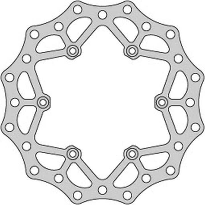 DELTA BRAKING tarcza hamulcowa tył ktm 2T/4T '91-21, husaberg, husqvarna, gas-gas '21, wave ultra light (220X110X4MM) (6X6,5MM)…