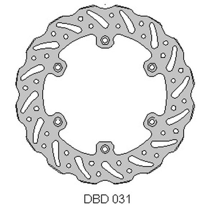 DELTA BRAKING tarcza hamulcowa tył yamaha wr 125 '92-00, yz 125 '90-00,WR/YZ 250 '90-00, wrf/yzf 400/426 '98-00, wave (220X115X…