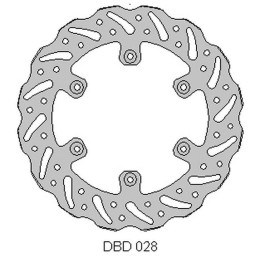 DELTA BRAKING tarcza hamulcowa tył yamaha yz 125 '02-21, wrf 250 '02-21, wr 250 '02-07, yz/yzf 250 '02-21, wrf/yzf '02-21, wave…