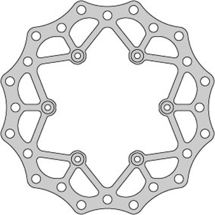 DELTA BRAKING tarcza hamulcowa tył yamaha yz 125 '02-21, wrf 250 '02-21, wr 250 '02-07, yz/yzf 250 '02-21, wrf/yzf '02-21, wave…