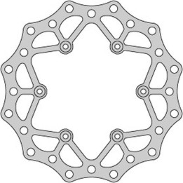 DELTA BRAKING tarcza hamulcowa tył yamaha yz/wr 125 '98-01, yz/wr 250 '98-'01, yzf/wrf 400/426 '99-01, wave ultra light (240X11…