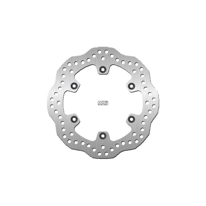 NG tarcza hamulcowa tył kawasaki klr 650 '90-'07, kle 500 '91-'07 (230X120X5MM) (6X10,5MM) wave