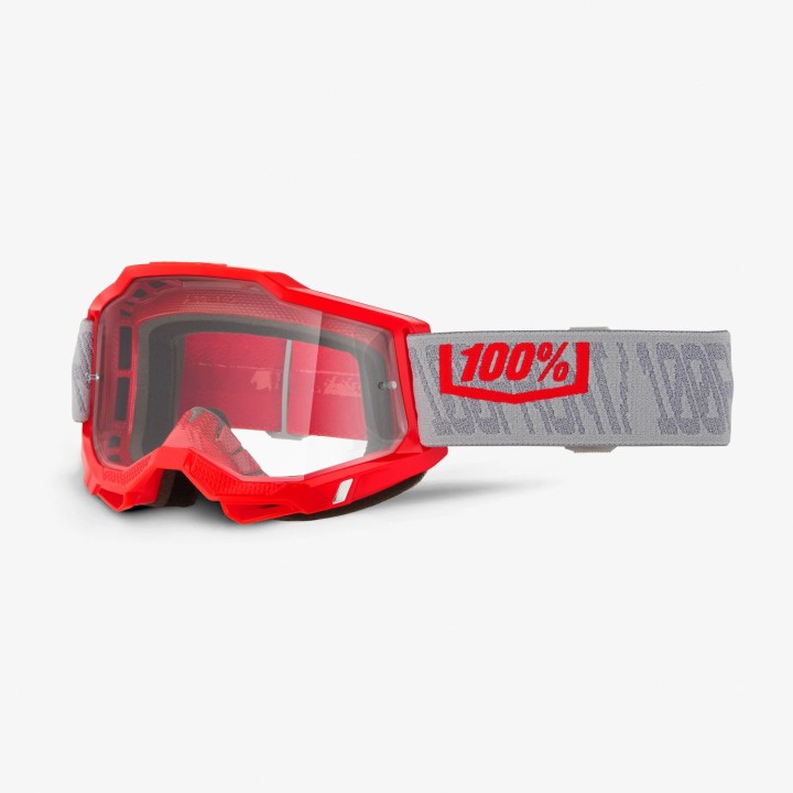 100 PROCENT GOGLE ACCURI 2 GATORBACK - CLEAR LENS- - SZYBKA PRZEŹROCZYSTA CLEAR LENS