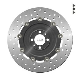 NG tarcza hamulcowa tył bmw K1200LT/R1200C/CL '97-09 (285X51,1X7MM) (4X12,8MM) pływająca (środek aluminiowy)