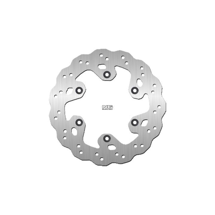 NG tarcza hamulcowa tył yamaha WR125/250/YZ125 '98-02, WR400/426 '99-01 (240X115X4MM) (6X6,5MM) wave
