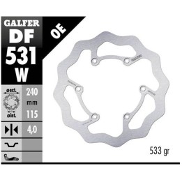 GALFER tarcza hamulcowa tył yamaha yz 125 '22-'23; yz 250 '22-, yz 250F '21-'23, yz 450F '20-'21; fantic xef 125 '24-; xe 250 '…