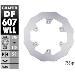 GALFER tarcza hamulcowa tył ktm SX/EXC/LC4 husaberg,husqvarna,gas gas wave (220X110X5MM) enduro mud six days