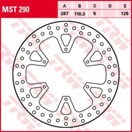 TRW zf tarcza hamulcowa tył ktm 1050 adv '15-'16, 1090 adv/r '17-'19, 1190 adv/r '13-'16, 1290 super adventure/r/s/t '17-, (267…