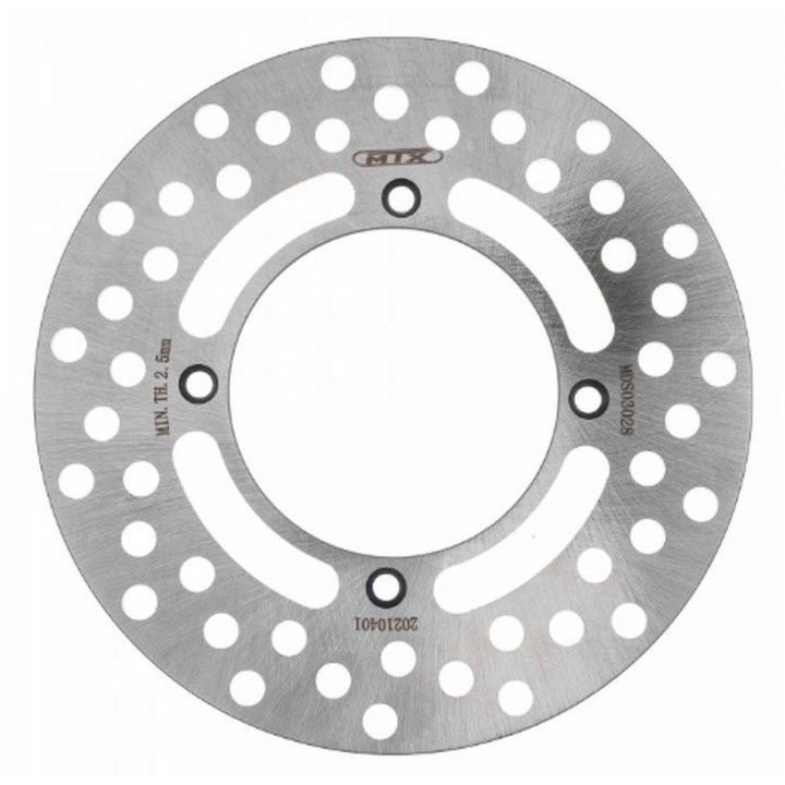 MTX parts tarcza hamulcowa tył kawasaki kx 80/100 '88-'01, suzuki rm 80 '90-'01, rm 85 '02-'04 (184X84X3MM) (4X6,5MM)