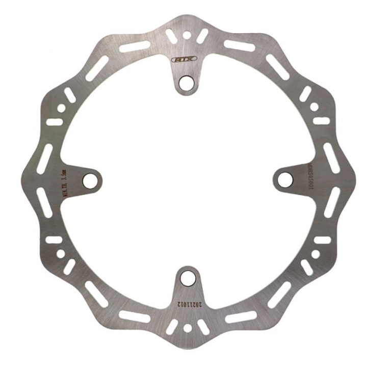 MTX parts tarcza hamulcowa hornet tył suzuki rm-z 250 '07-'24, rm-z 450 '05-'24 wave (240X122X4MM) (4X10,5MM)