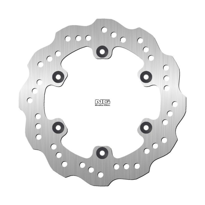 NG tarcza hamulcowa tył yamaha dt 125X supermotard '05-'06, wr 125R/X supermotard '09-'17 (220X115X4,5MM) (6X8,25MM) wave