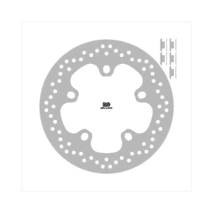 NG tarcza hamulcowa tył indian standard ftr 1200 '18-'23 (260X117,4X5MM) (5X13,8X16,4MM)