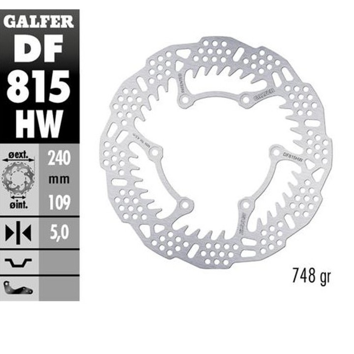 GALFER tarcza hamulcowa tył beta 250RR '12-'24; 300RR '13-'24; 350RR '13-'24; 400/430/450/480/498 '13-'24; x-trainer '15-'24 (2…