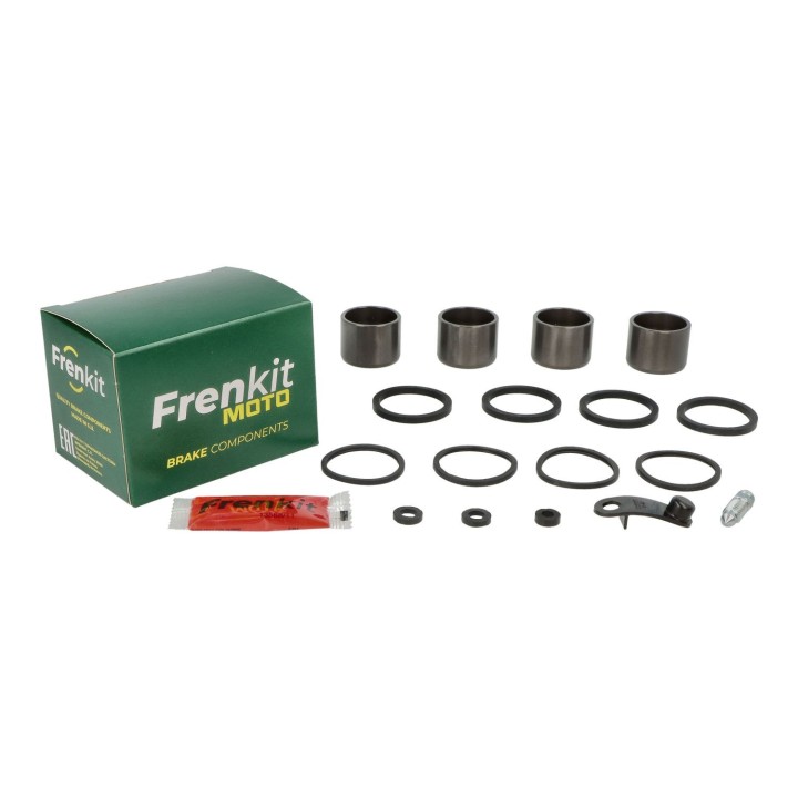FRENKIT moto 2026/05 zestaw naprawczy zacisku hamulcowego (uszczelnienia + tłoczki) nissin (tłoczek fi 30MM) przód kawasaki gtr…