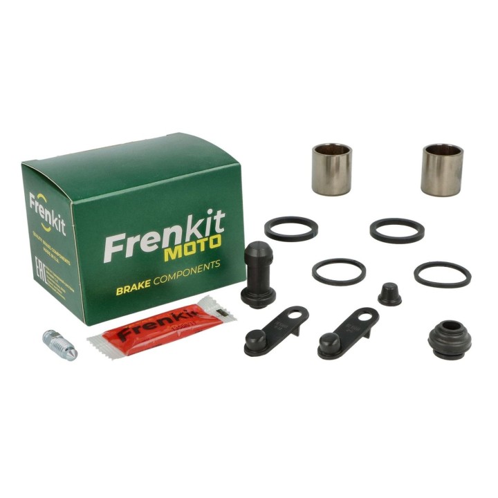FRENKIT moto 2026/05 zestaw naprawczy zacisku hamulcowego (uszczelnienia + tłoczki) nissin (tłoczek fi 25MM) przód honda cg 150…