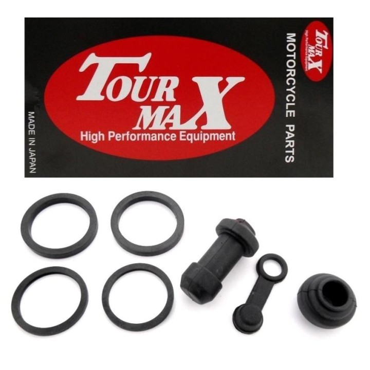 TOURMAX zestaw naprawczy zacisku hamulcowego przód yamaha yz 125 / 250 '08-'12, yzf 250 / 450 '08-'13 (oem: 5KM-W0047-10-00; 3J…