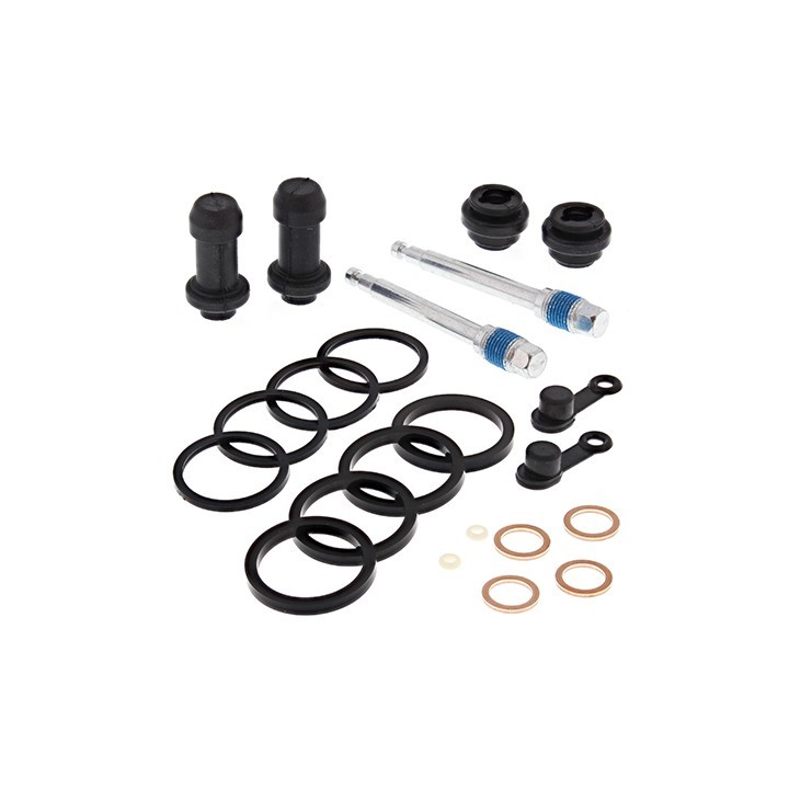 ALL BALLS ZESTAW NAPRAWCZY ZACISKU HAMULCOWEGO PRZÓD Honda CBR300R 22, CBR650F 14-15, CBR650F ABS 14-15, tył Honda VFR800 Inter…