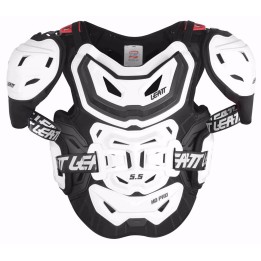 LEATT OSŁONA KLATKI PIERSIOWEJ (BUZER) CHEST PROTECTOR 5.5 PRO HD WHITE