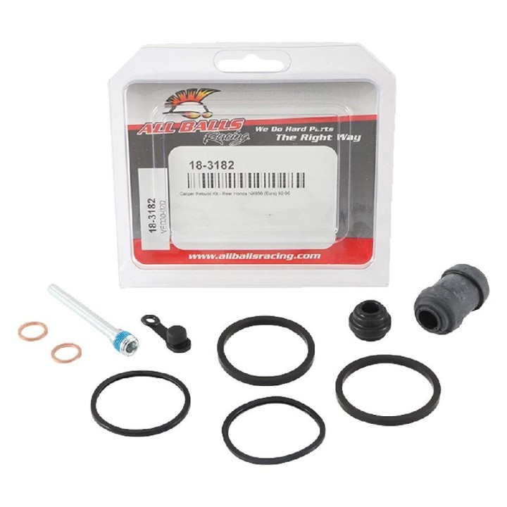 ALL BALLS zestaw naprawczy zacisku hamulcowego tył honda NX650 dominator '92-'96