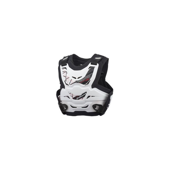 POLISPORT OSŁONA KLATKI PIERSIOWEJ PHANTOM MINI WHITE (DZIECIĘCY)
