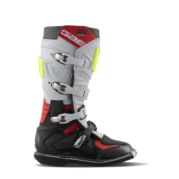 GAERNE BUTY CROSS/ENDURO JUNIOR/KID/DZIECIĘCE MODEL GX-J BLACK/WHITE/RED