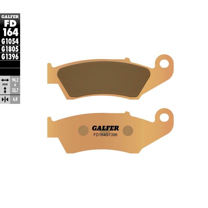 GALFER zestaw beta rr 2T 250/300 racing '13-; rr 4T 350/390/430/480 racing '13- (tarcze i klocki hamulcowe przód i tył) - patrz…