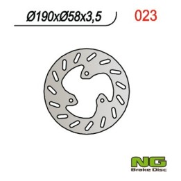 NG tarcza hamulcowa przód/tył yamaha neo's 50 '97-21, aprilia habana 50/125 '98-02, leonardo 125 '96-05, scarabeo '98-10, sr 50…