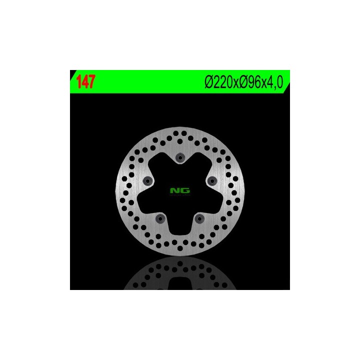 NG tarcza hamulcowa przód/tył aprilia 50/70/125/250/300/400/500 (220X96X4) (5X6,5MM)