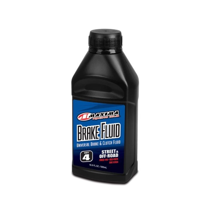 MAXIMA racing oils płyn hamulcowy racing DOT-4 high temp brake fluid + 260°C 500ML (24)