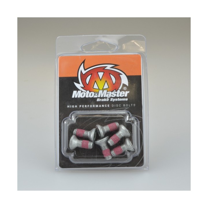 MOTO-MASTER śruby do tarczy hamulcowe tylnej / przedniej M6 x 12 (6 sztuk) fantic / husqvarna/ kawasaki / suzuki / swm / yamaha…