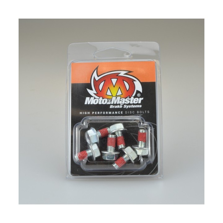 MOTO-MASTER śruby do tarczy hamulcowe tylnej / przedniej M6 x 12 (6 sztuk) tm racing / yamaha (patrz opis towaru)