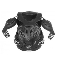 LEATT OSŁONA KLATKI PIERSIOWEJ Z OSŁONĄ SZYI / KARKU NECK BRACE MODEL FUSION VEST 3.0 BLACK