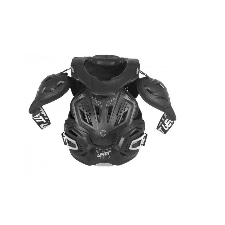 LEATT OSŁONA KLATKI PIERSIOWEJ Z OSŁONĄ SZYI / KARKU NECK BRACE MODEL FUSION VEST 3.0 BLACK