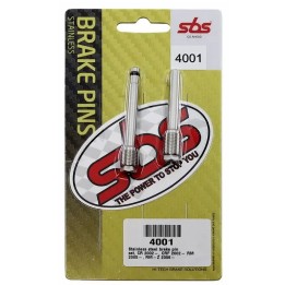 SBS wieszaki (trzpienie) klocków hamulcowych przód / tył honda cr 125/250 '02-'07, crf 250/450 '02-'20, suzuki rm 125/250 '05-'…