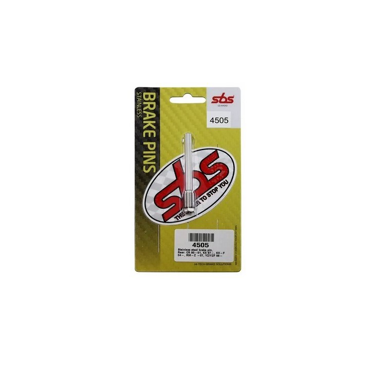 SBS wieszak (trzpień) klocków hamulcowych tył honda cr 125/250 '90-'01, XR, crm, kawasaki kx 125/250 '95-'08, kxf 250/450 '06-'…