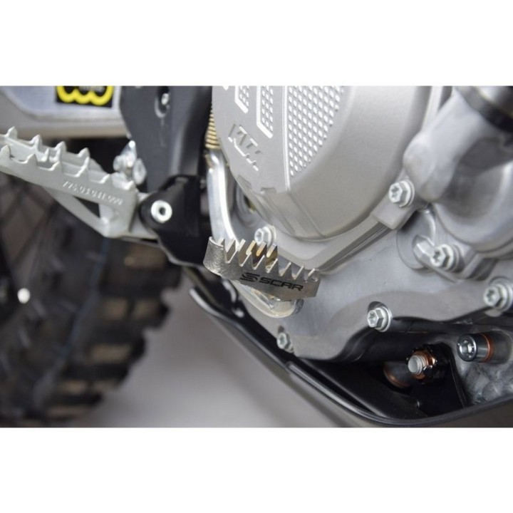 SCAR racing tytanowa końcówka dźwigni hamulca tylnego ktm husqvarna gas gas sherco