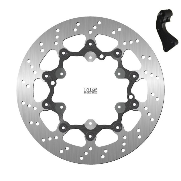 NG tarcza hamulcowa przód z adapterem oversize (320X127X5) ktm EXC / six days 450 / 500 / 530 '09-'25, EXC / SM 150 / 250 / 300…