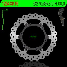 NG tarcza hamulcowa przód z adapterem oversize ktm / husaberg 270X3 (NG1254XK16) wave pływająca
