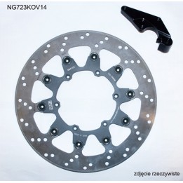 NG tarcza hamulcowa przód z adapterem oversize (320X118X5) yamaha yzf 450 '08-'15' (NG723K14)