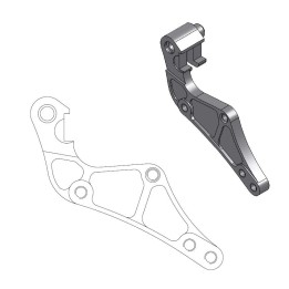 Hamulce MOTO-MASTER adapter oversize 320 mm (supermoto) do zacisku oem - ktm,husaberg,husqvarna (patrz opis dodatkowy)