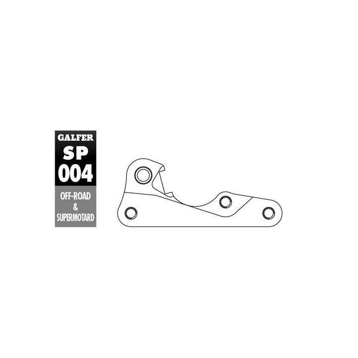 GALFER adapter tarczy hamulcowej 270MM yamaha wr/yz 125 `01-07 yzf 250/426/450 '01-07 wrf 250/426/450 00-15