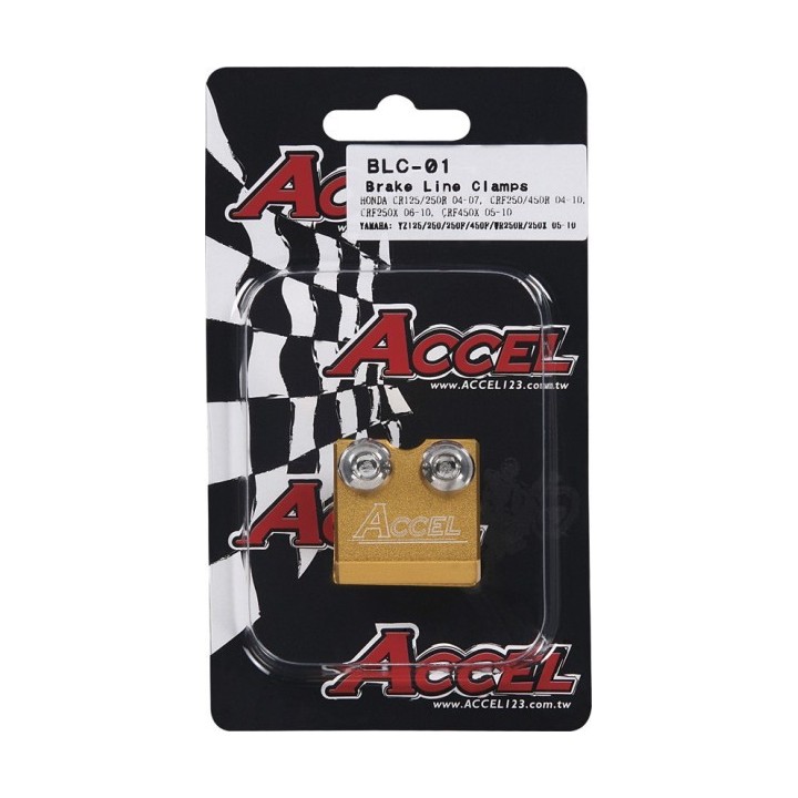 ACCEL uchwyt przewodu hamulcowego przód suzuki/yamaha
