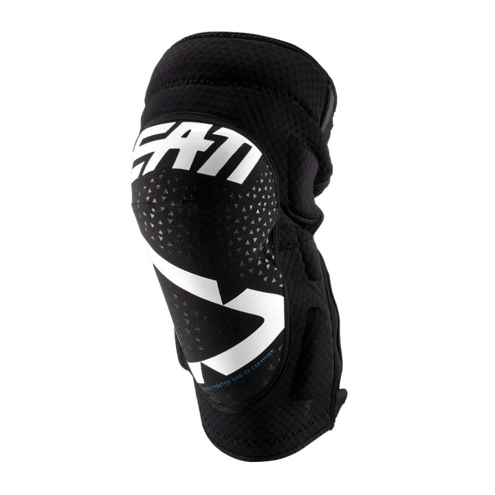 LEATT NAKOLANNIKI OCHRANIACZE KOLAN 3DF 5.0 ZIP KNEE GUARD WHITE/BLACK