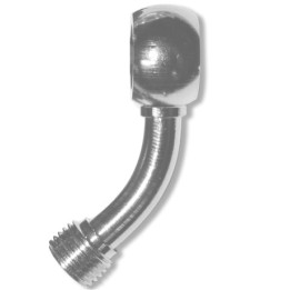 FREN TUBO końcówka przewodu hamulcowego homologowana harley 45° (11,3MM) chromowana