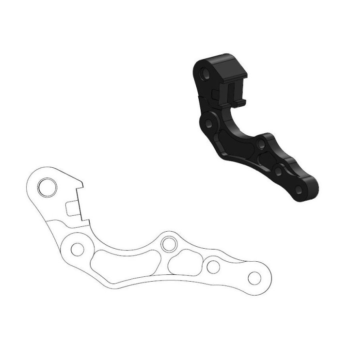 Hamulce MOTO-MASTER adapter do tarczy 270MM gasgas ec 250/300/350 f '21-. husqvarna fe/te '22