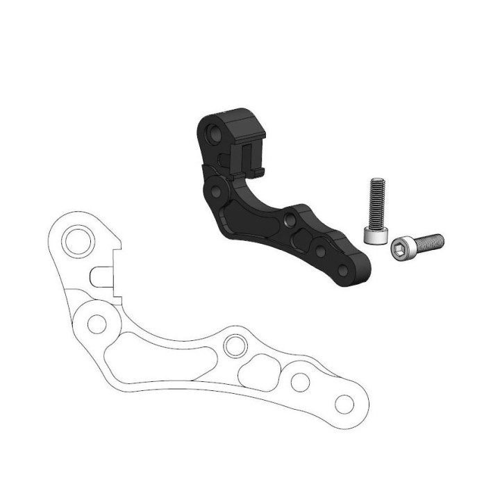 MOTO-MASTER adapter do tarczy hamulcowej przód 260MM ktm, husaberg, husqvarna, gasgas (patrz opis towaru)
