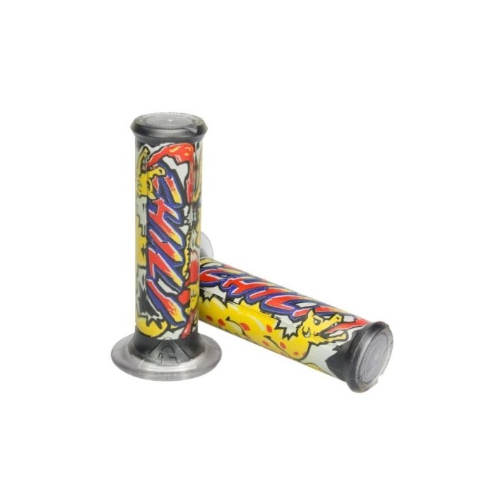 Kierownice i osprzęt Harri's manetki 01684-CH chill (120 MM/22 mm) z otworem