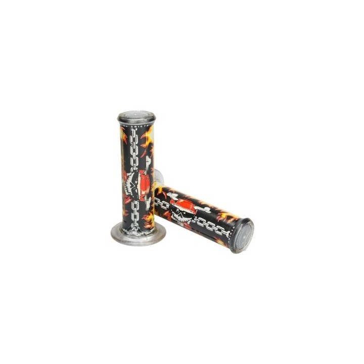Kierownice i osprzęt Harri's manetki 01684-RA (120 MM/22 mm) bez otworu czaszki