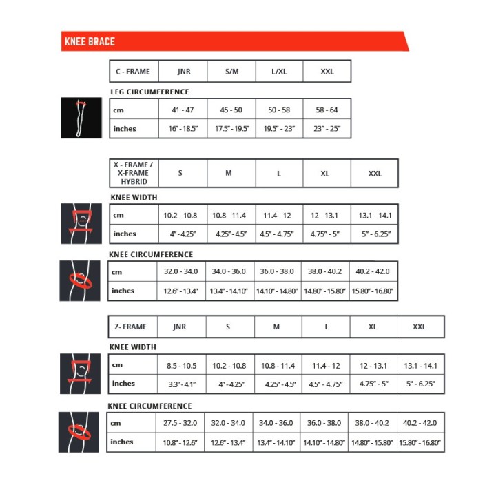 LEATT ORTEZY (OCHRANIACZE STAWU KOLANOWEGO) X-FRAME HYBRID KNEE BRACE (PARA)