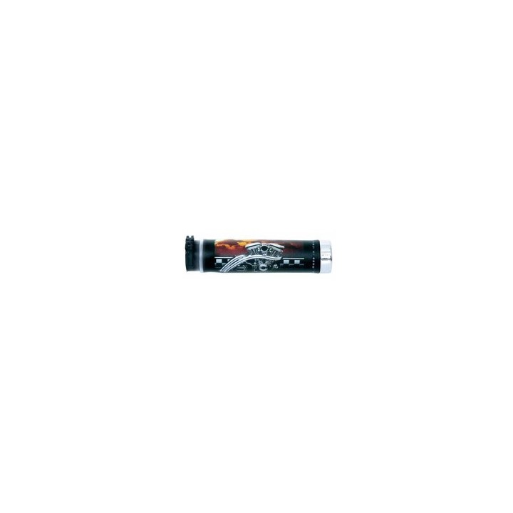 Kierownice i osprzęt Harri's manetki 02601-BTH silnik v-twin końcówka chrom (130 MM/22 mm) bez otworu